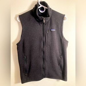 Patagonia Better Sweater Vest Black Men's Medium